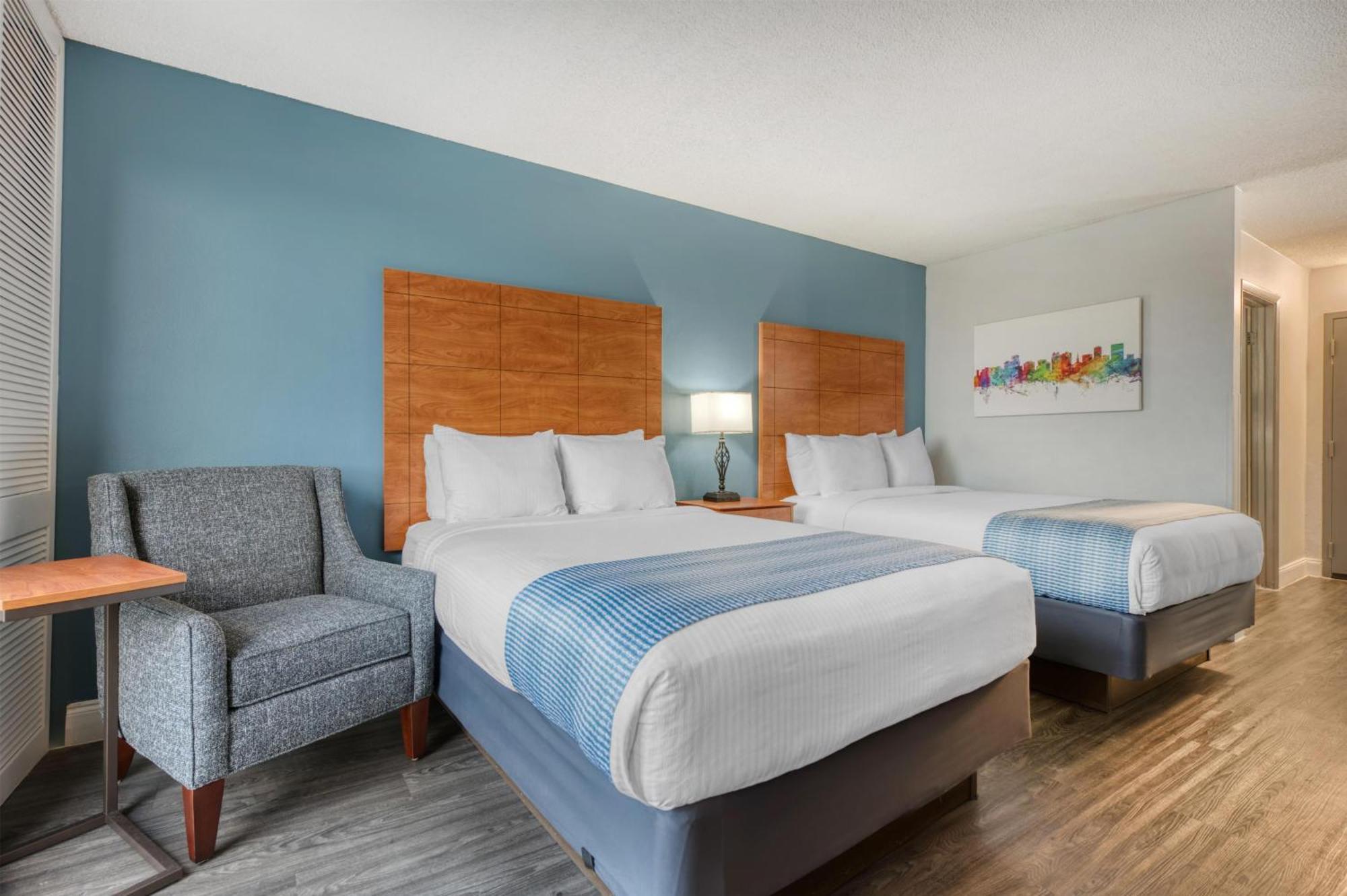 Premium Room 2 Double Beds a Water view