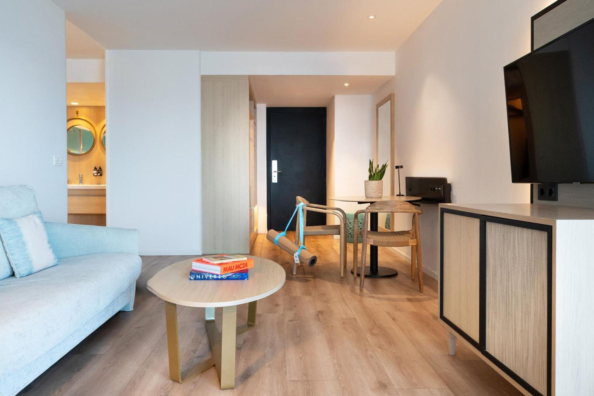 Loft med havsutsikt