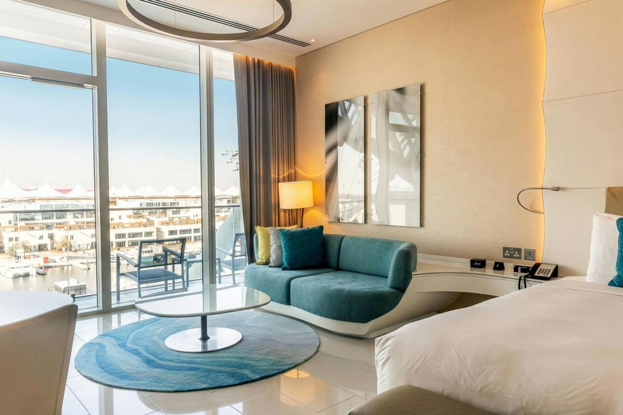Premier Guest Room 2 Twin or Single Beds Balcony Complimentary Yas Beach Access