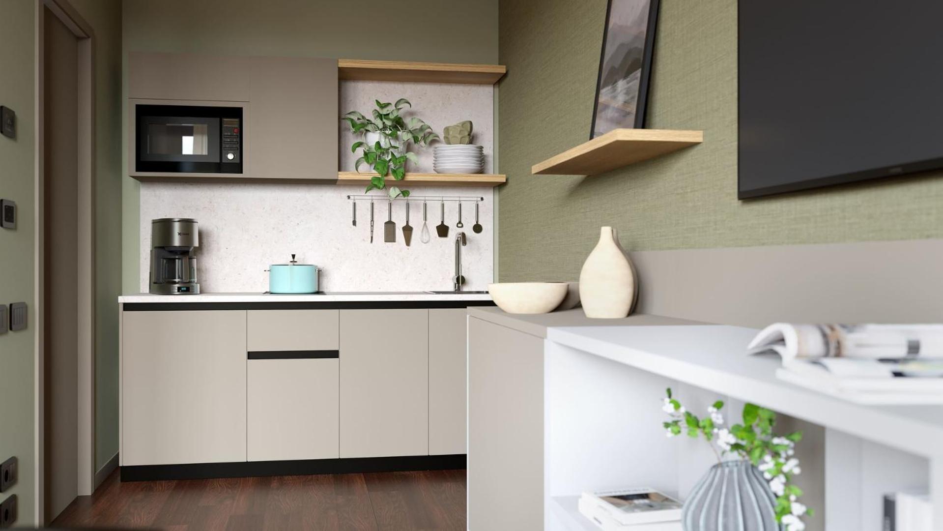 Two-Bedroom Apartment Balcony