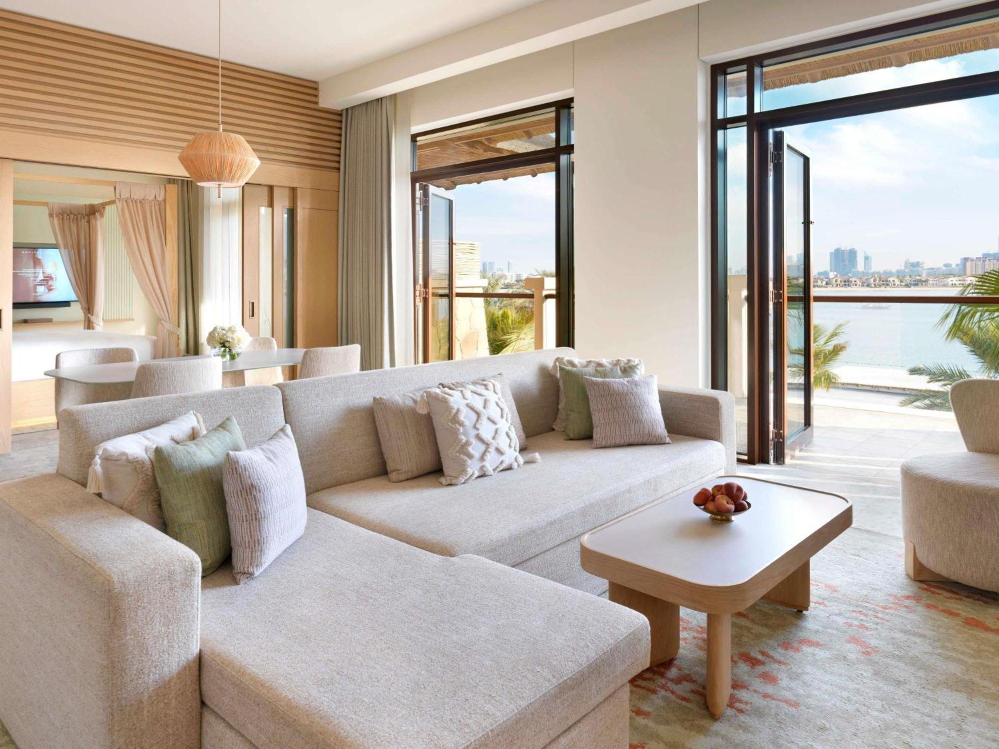 One-Bedroom Signature Palm King Suite Sofa Bed Sea View Adults Only