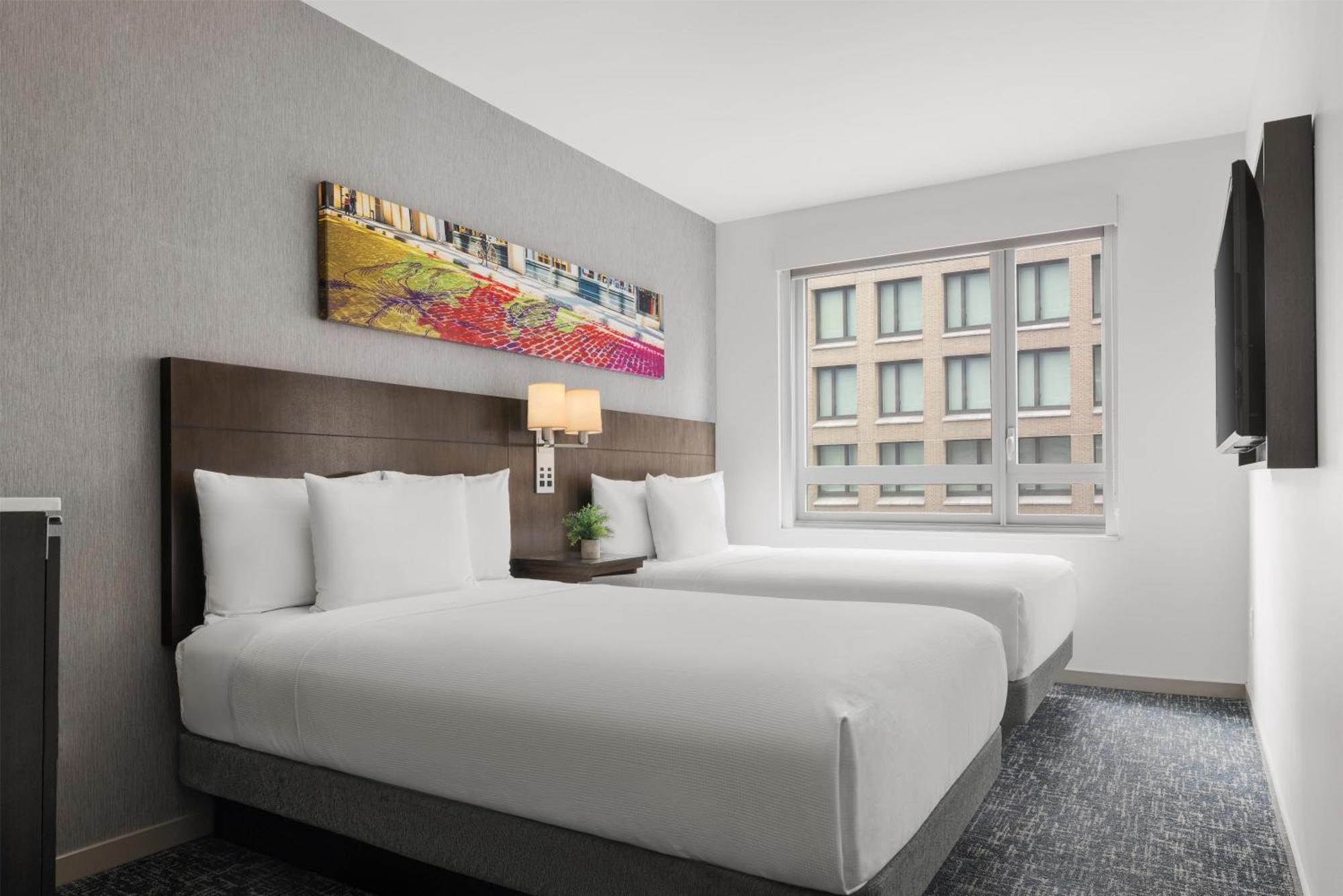 Double Room Two Double Beds City View