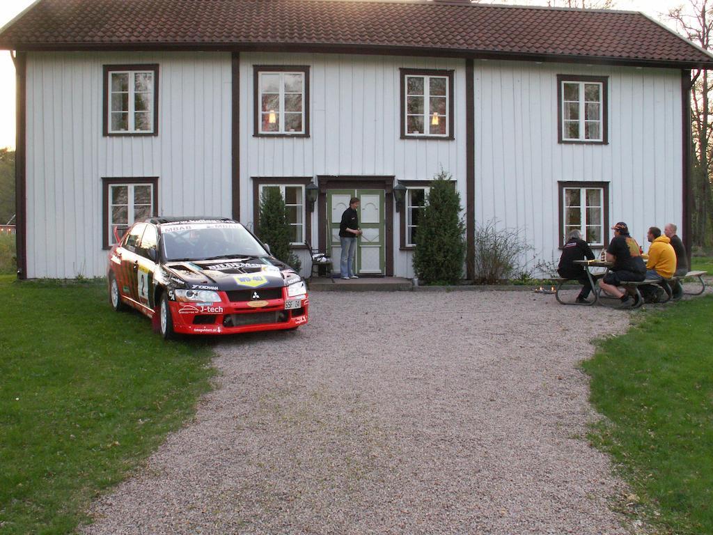 Fyrbäddsrum med delat badrum