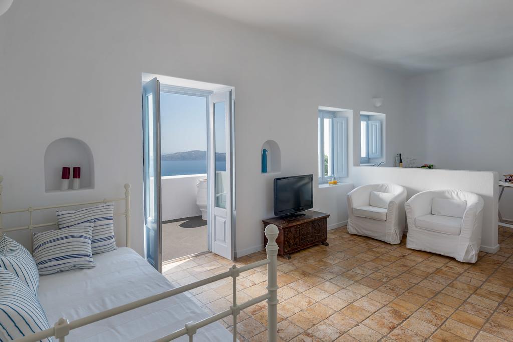 Grottvilla med 2 sovrum, bubbelpool och utsikt över calderan – Dolce Far Niente