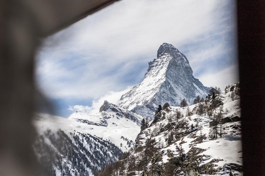 Dubbelrum med utsikt över Matterhorn