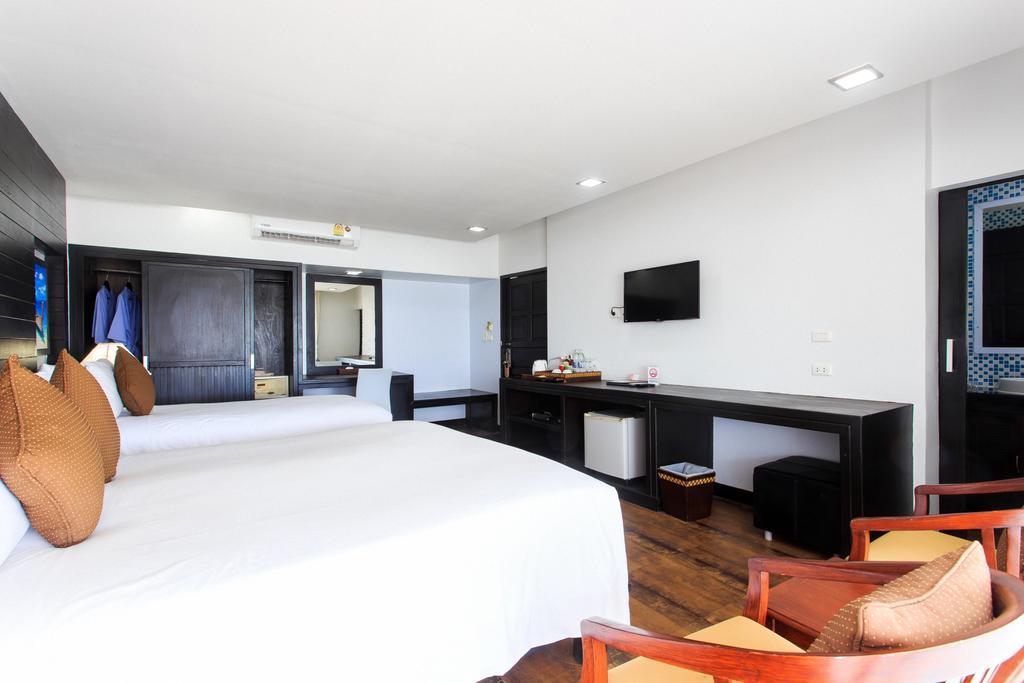 Poolvilla vid stranden