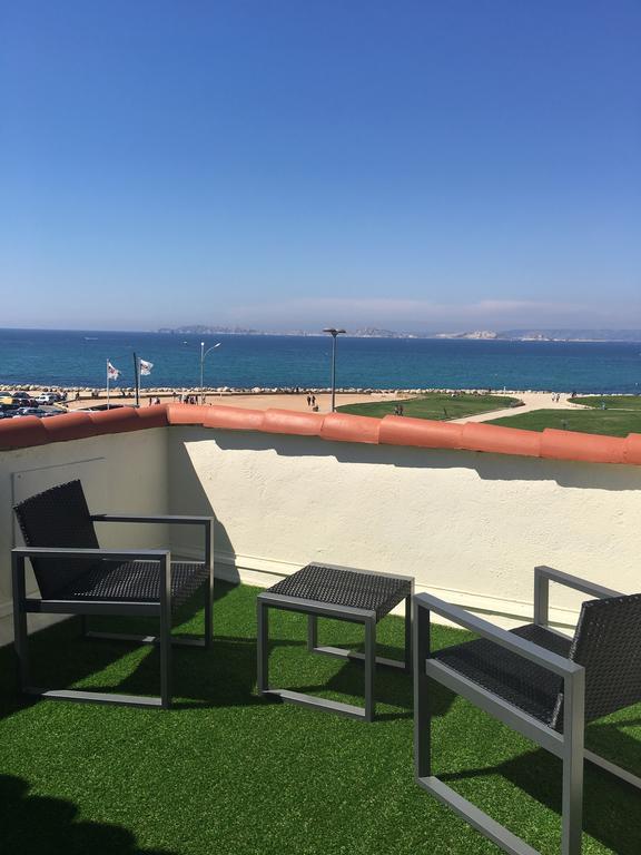 Quadruple Room with Terrace and Sea