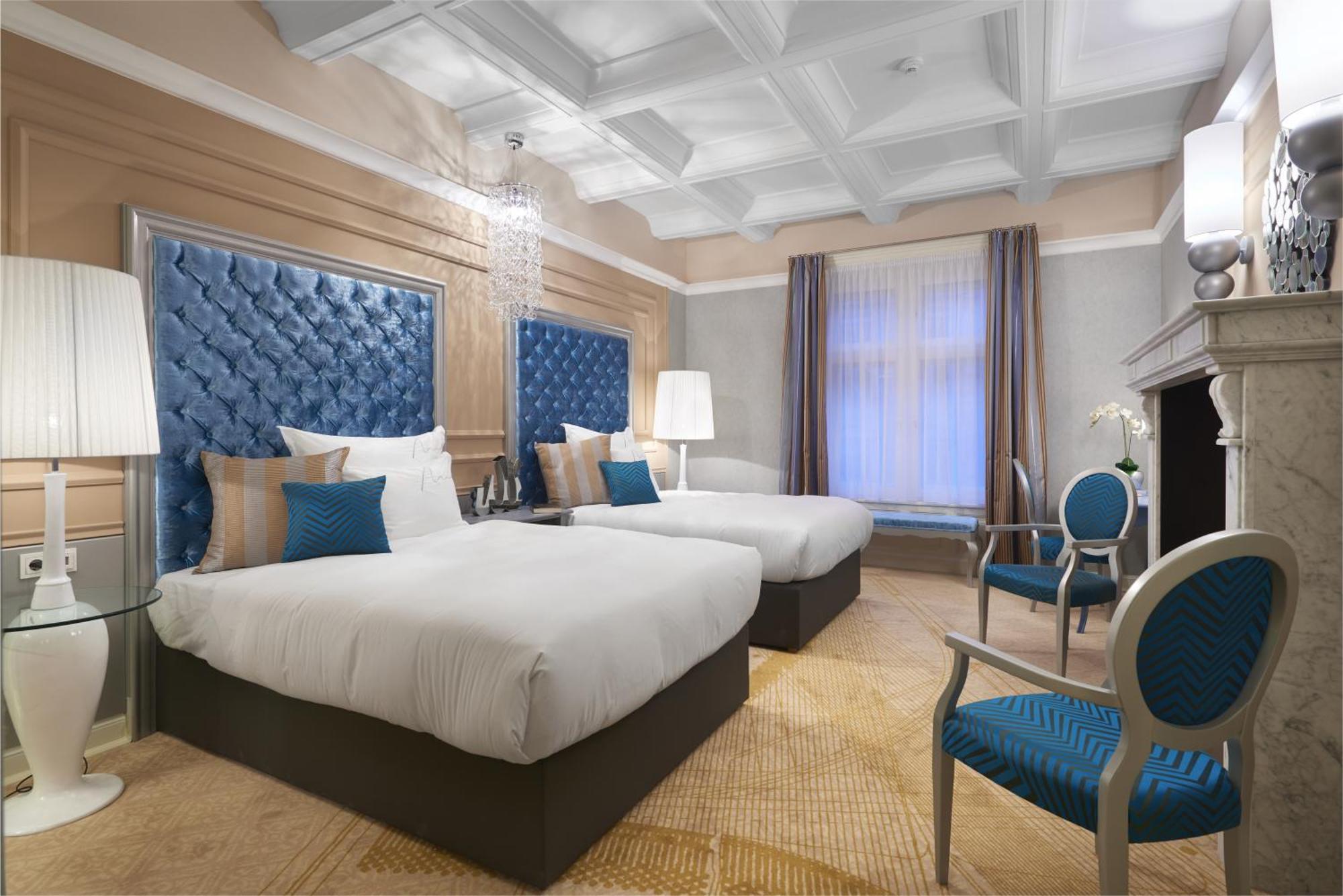 Rom Grand Luxury med 2 dobbeltsenger