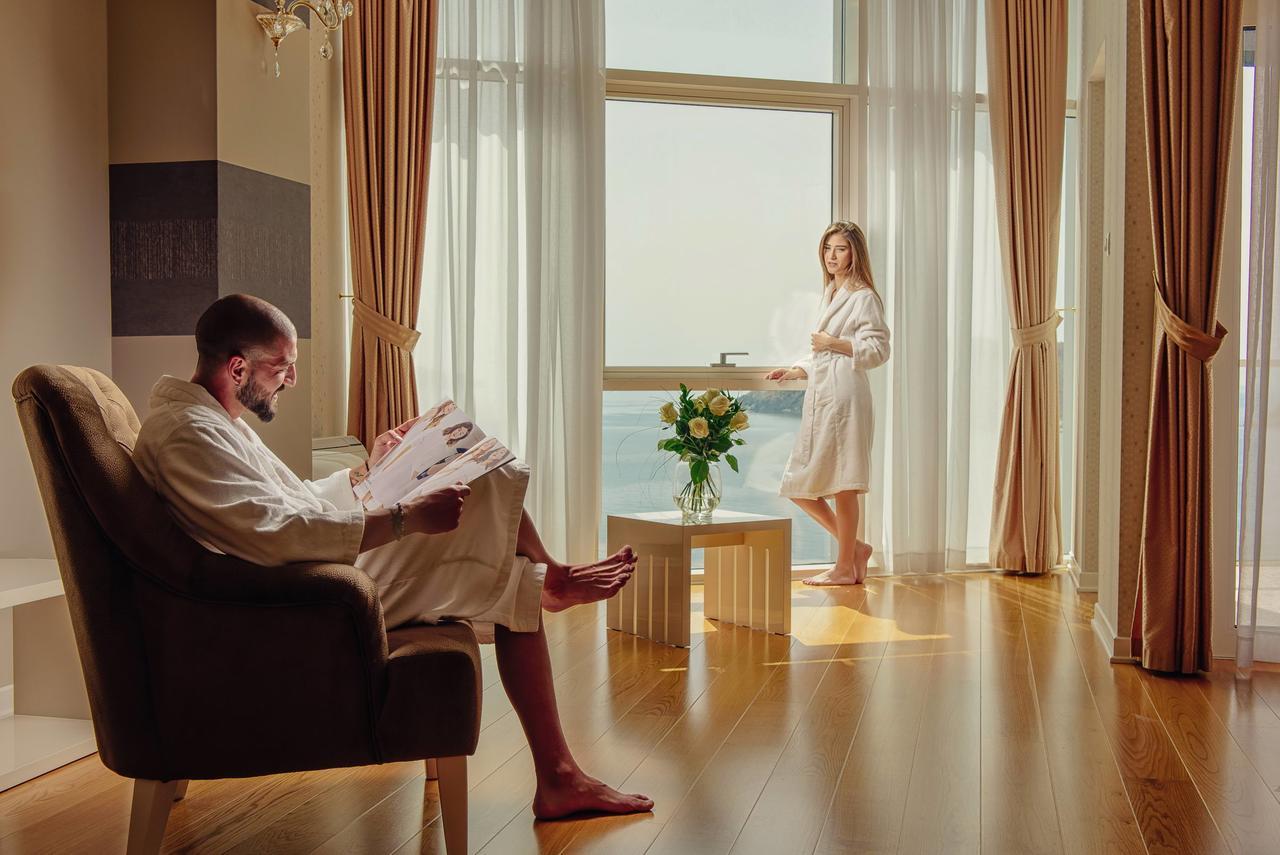 Leilighet Luxury med 3 soverom, terrasse og sjøutsikt