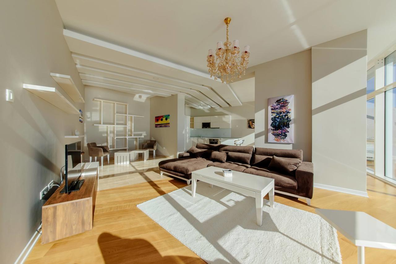 Leilighet Luxury med 2 soverom, terrasse og byutsikt