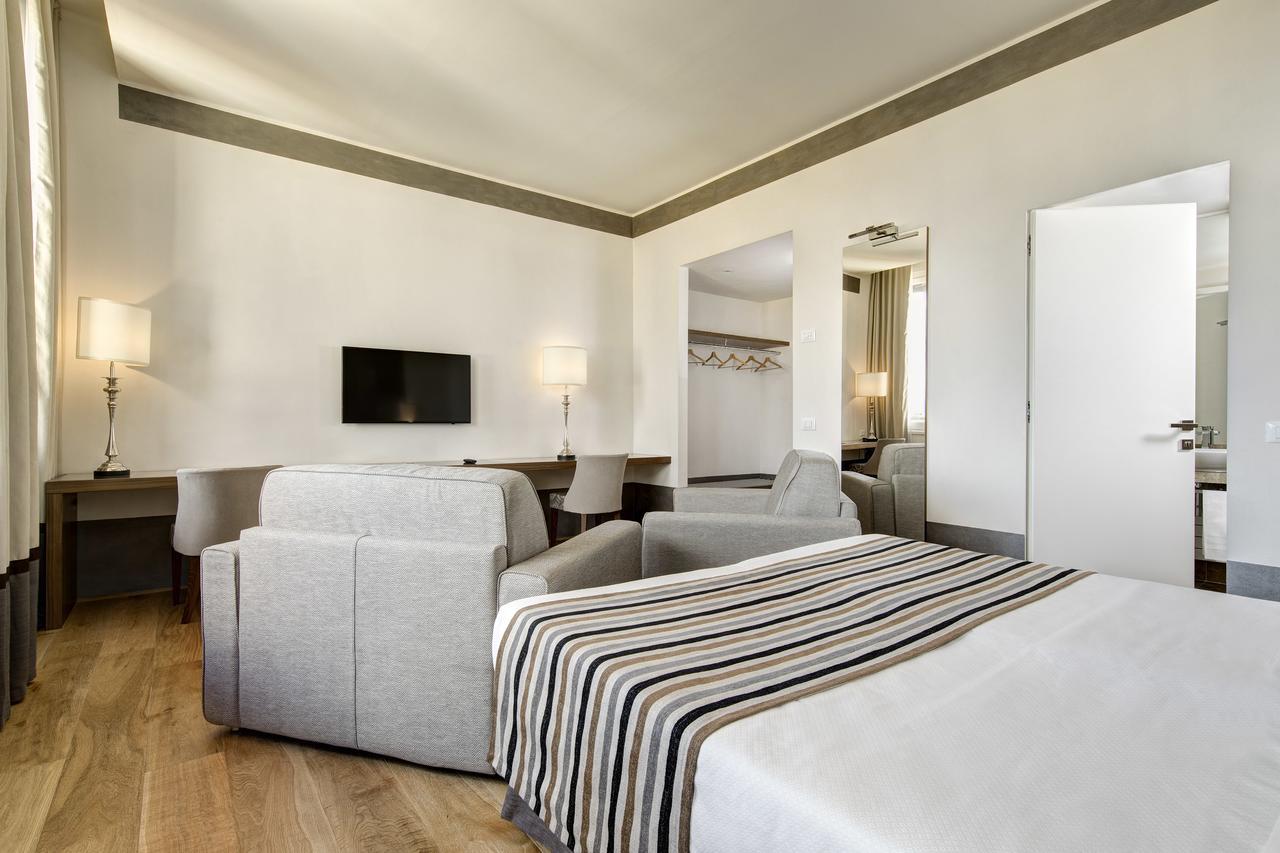 Juniorsuite med hageutsikt