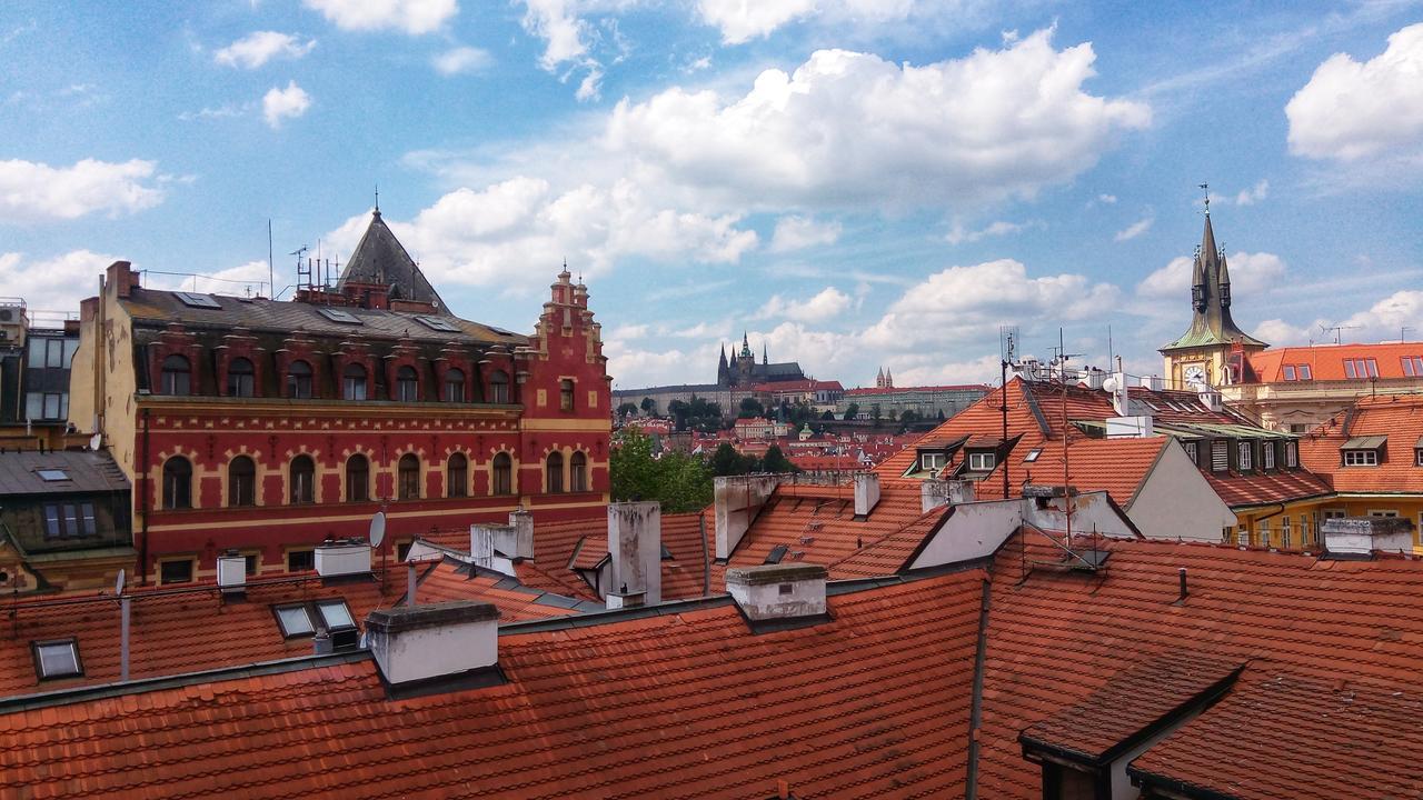 Dobbeltrom Executive med utsikt over Praha slott