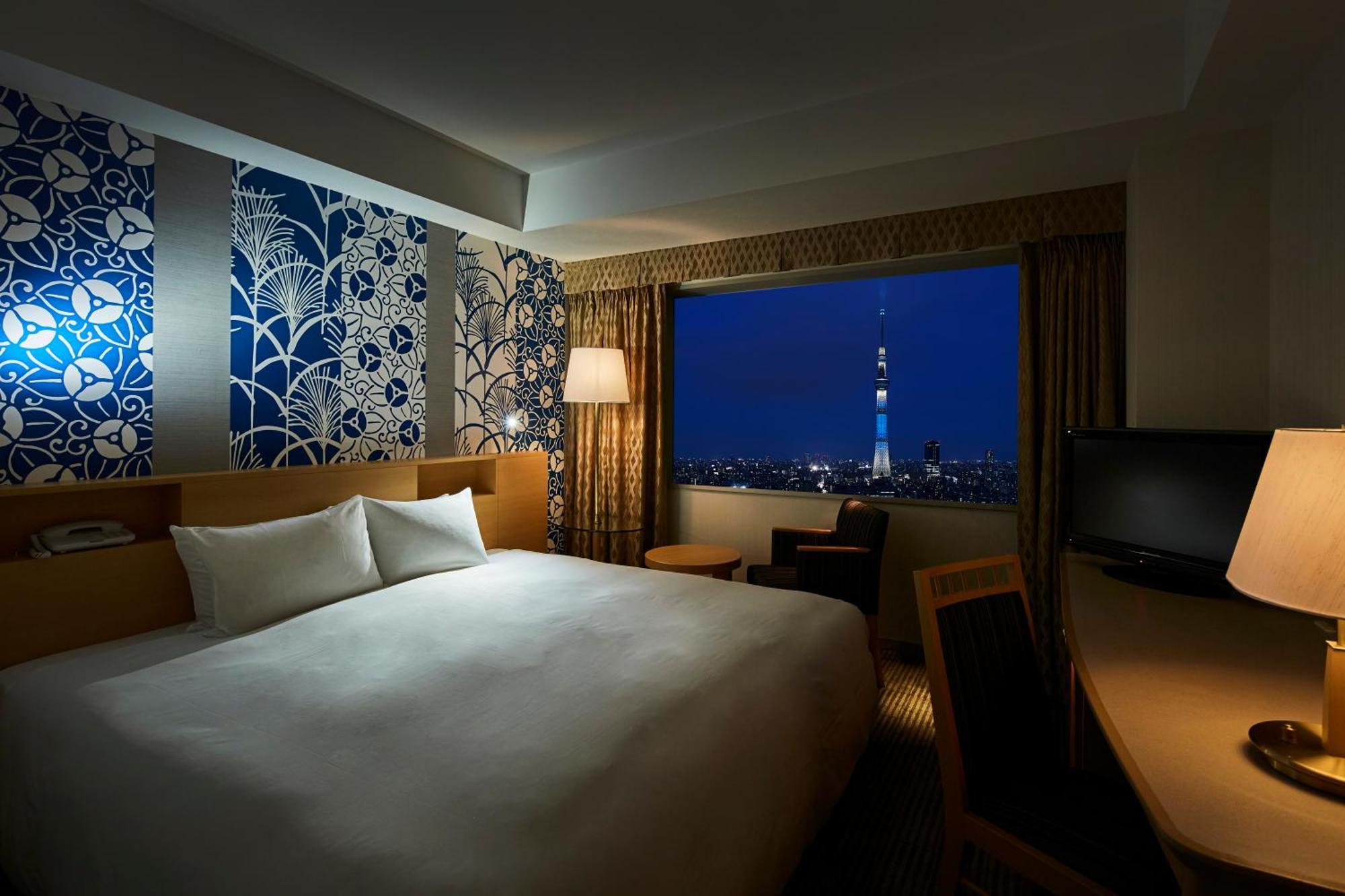 Dubbelrum Superior med utsikt över Tokyo Sky Tree - Rökfritt