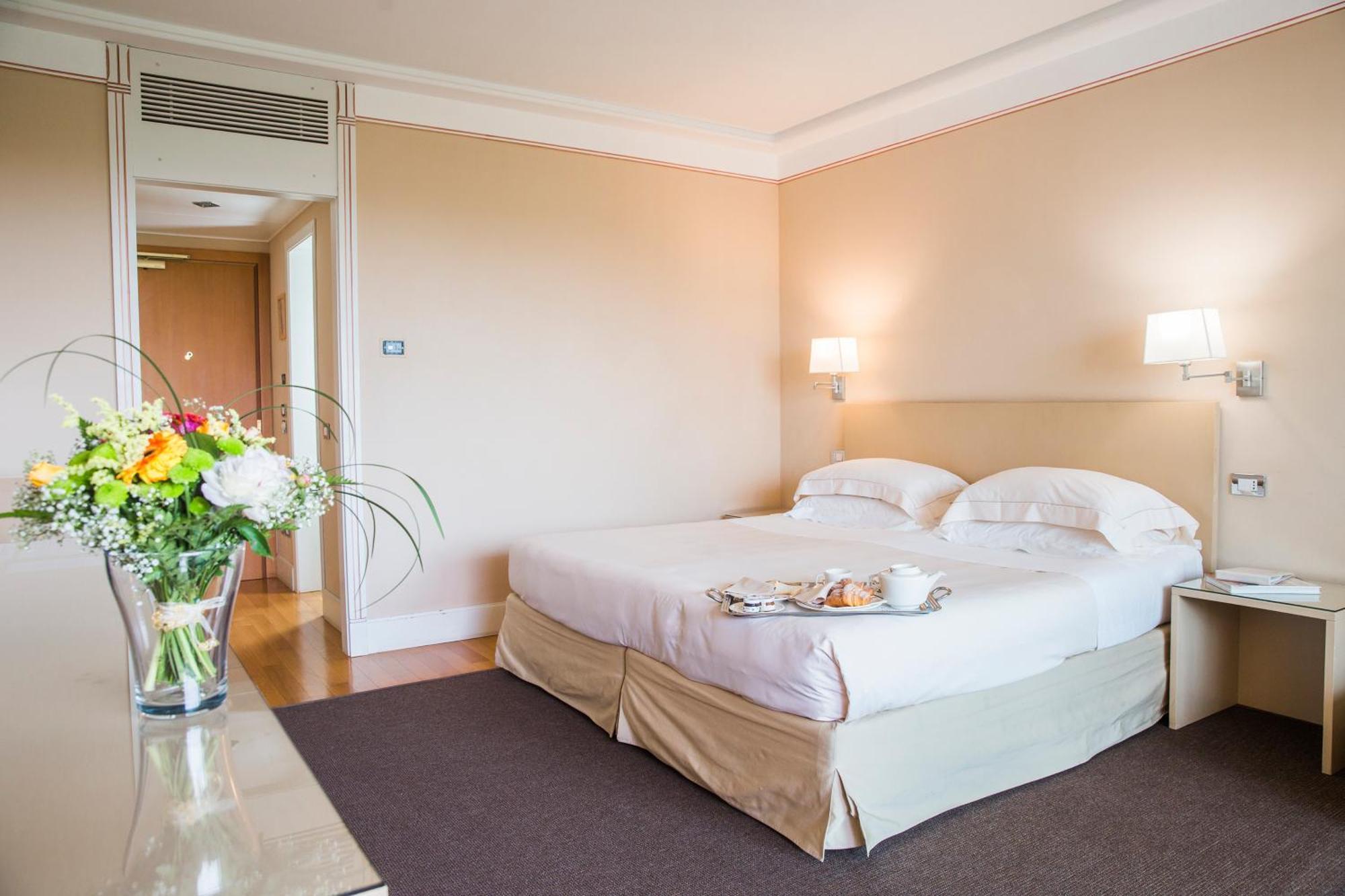 Rum Standard med utsikt över trädgården och tillgång till spa