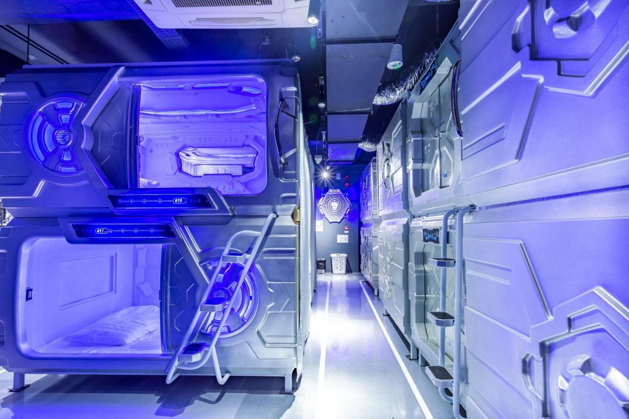 Standard Space-pod med dobbeltseng