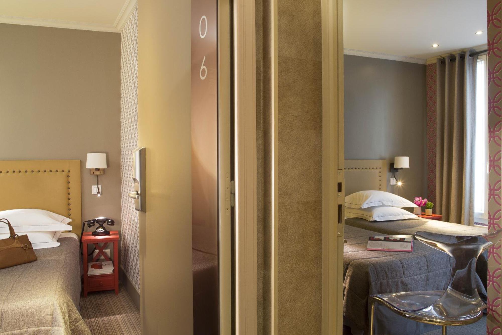 Two Connecting Double Rooms
