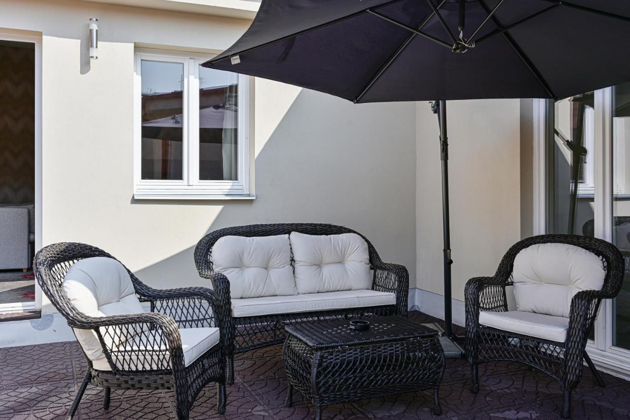 Familierom med terrasse