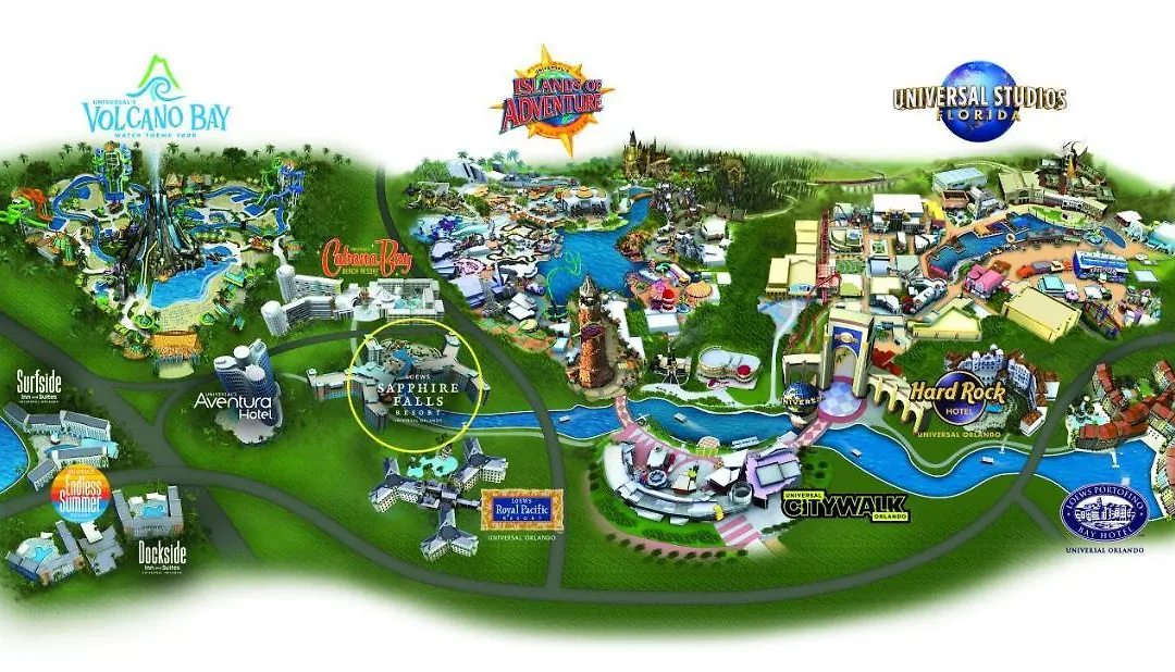 Universal'S Loews Sapphire Falls Resort-1