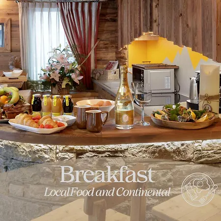 Chalet Matterhorn Francois - Central Alpine Chalet With Private Spa & Breakfast-3
