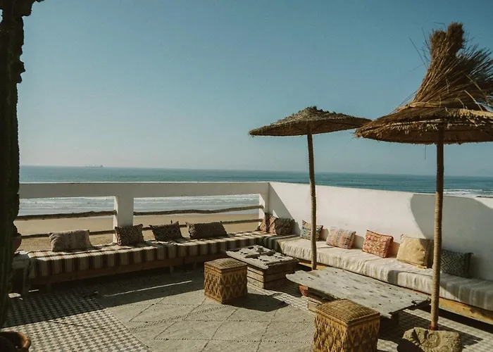Blue Waves Surf House - Anza I Hotell Agadir