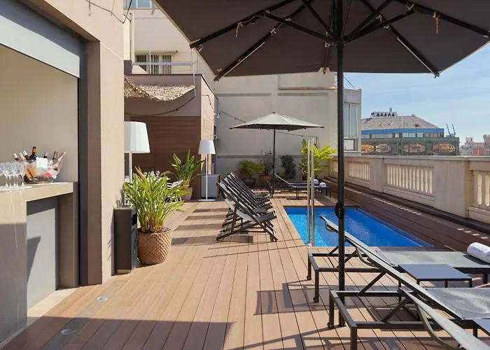 H10 Urquinaona Plaza (Adults Only) Hotell Barcelona