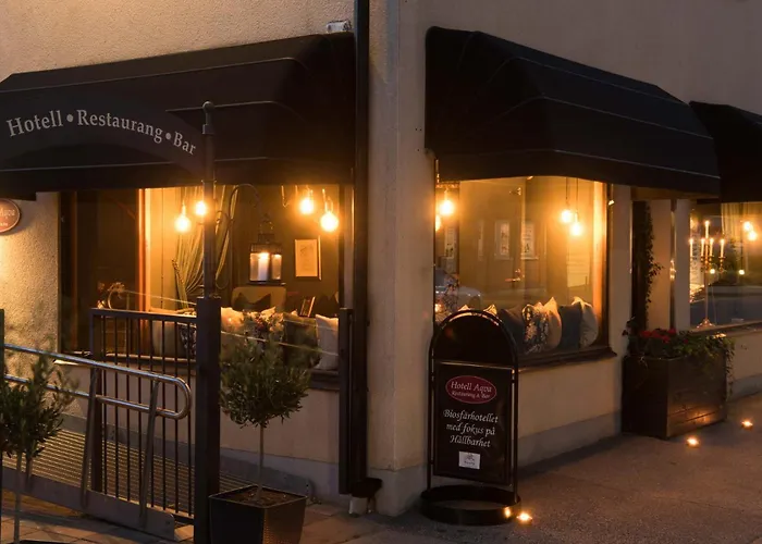 Hotell Aqva Restaurang&Bar Ett Biosfärhotell med fokus på hållbarhet