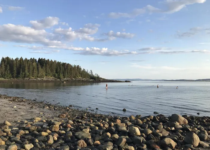 SAGA, unikt badehotell med 5 rom, sauna og badebrygge - Inderøy Straumen 