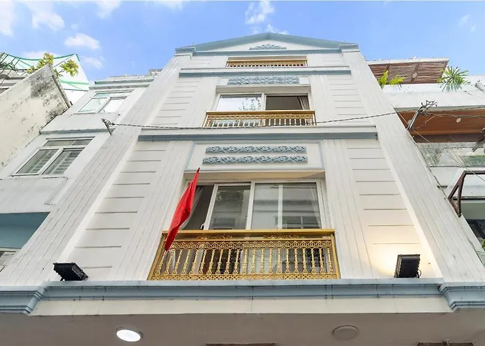 Gin House Hotel & Apartment Near Turtle Lake Ho Chi Minh-staden