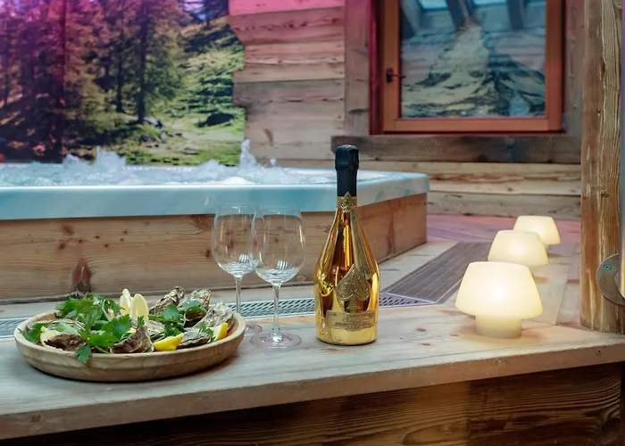 Chalet Matterhorn Francois - Central Alpine Chalet With Private Spa & Breakfast Breuil-Cervinia