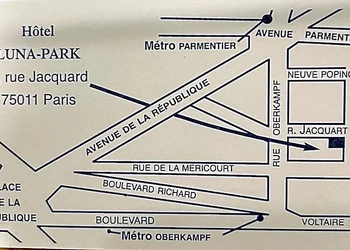 Hotel Luna Park Pariisi