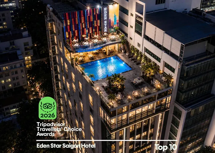 Eden Star Saigon Hotel Ho Chi Minh-staden